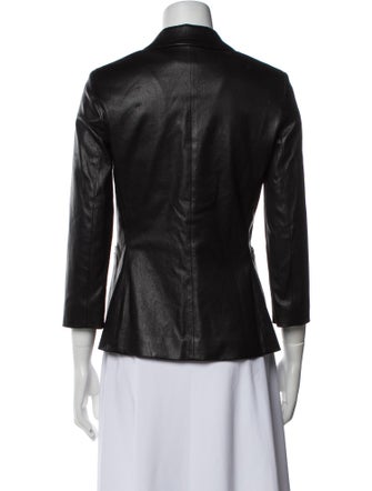 The Row Lambskin Blazer