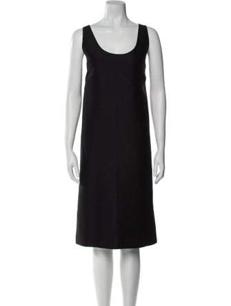 The Row Wool Knee-Length Dress