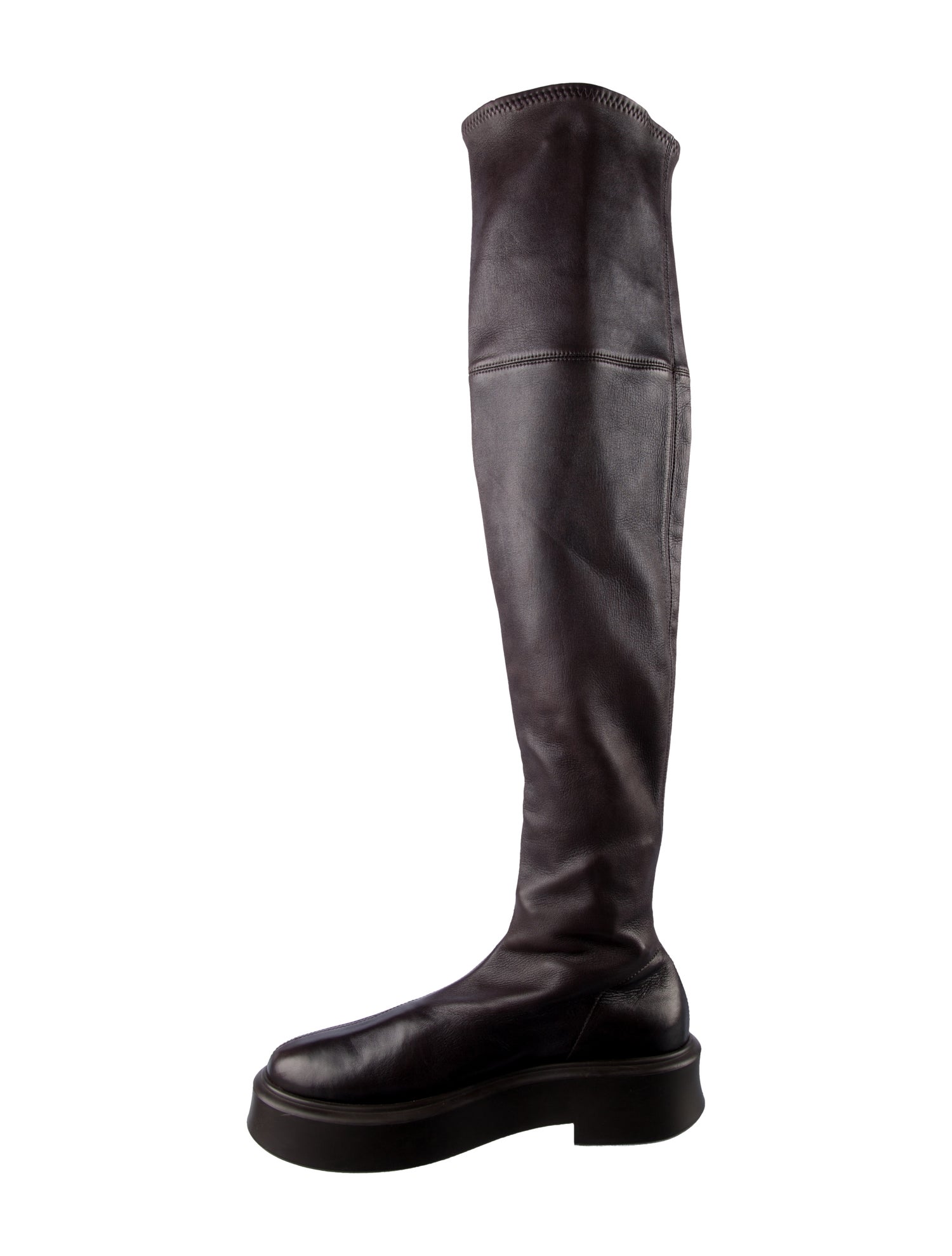The Row Leather Riding Boots