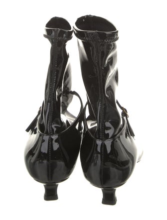 The Row Patent Leather Sock Boots