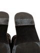The Row Drape Leather Slides