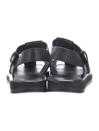 The Row Fisherman Leather Slingback Flats