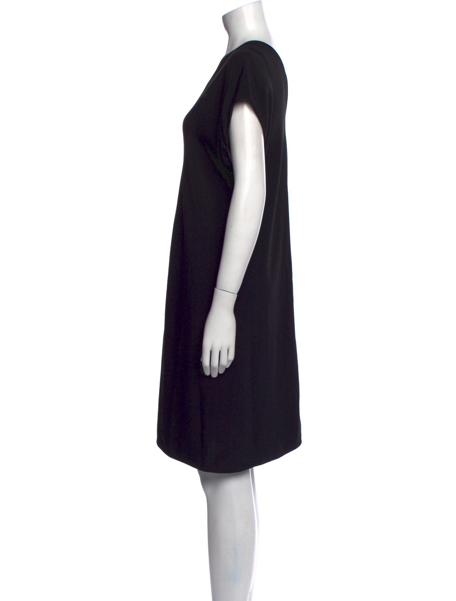 The Row V-Neck Knee-Length Dress