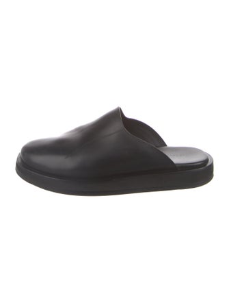 The Row Sabot Leather Mules