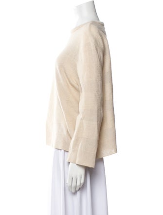 The Row Cashmere Scoop Neck Sweater