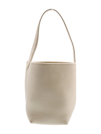 The Row Leather N/S Park Tote Small