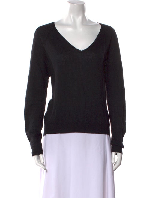 The Row Cashmere V-Neck Sweater