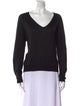 The Row Cashmere V-Neck Sweater