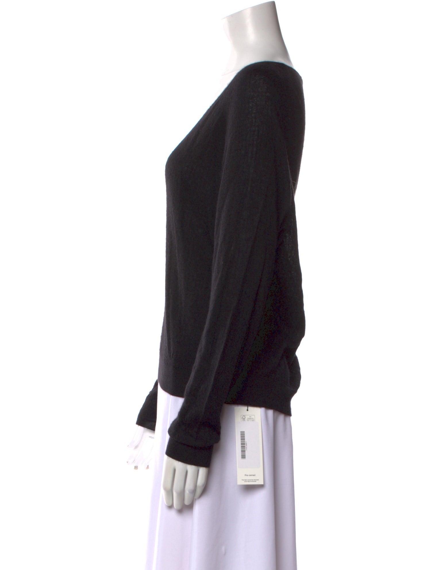 The Row Cashmere V-Neck Sweater