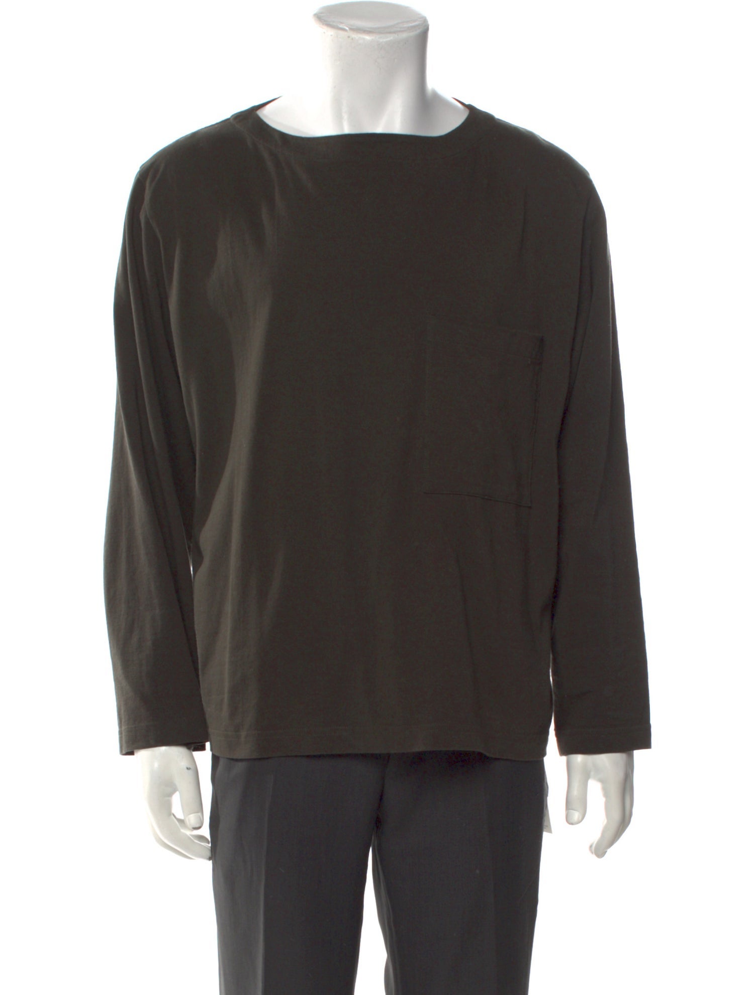 The Row Crew Neck Long Sleeve T-Shirt