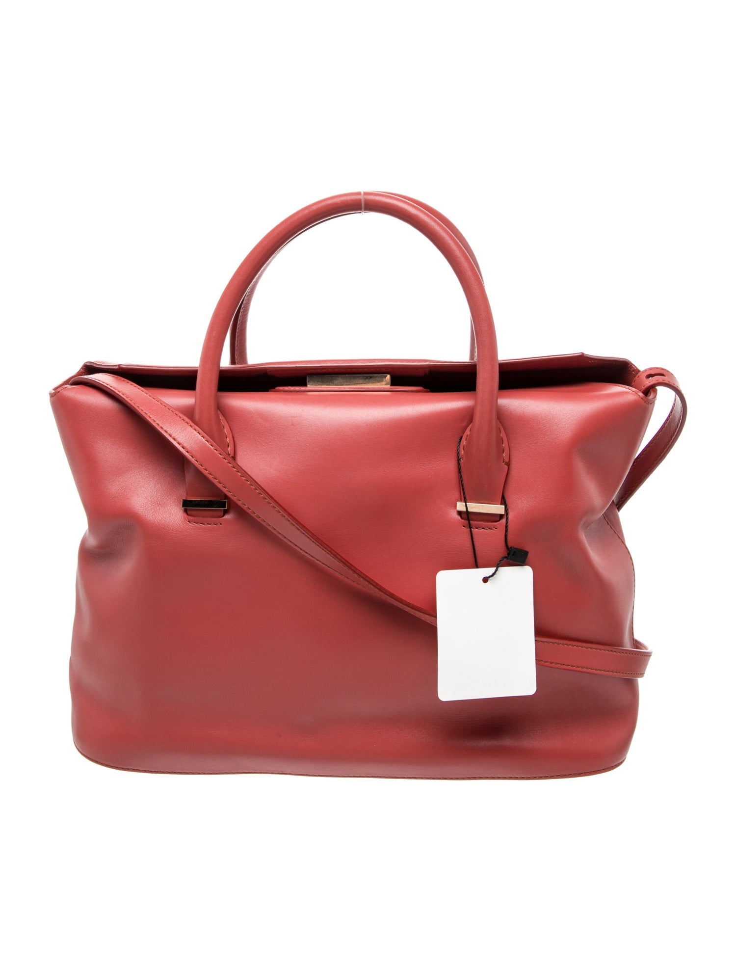 The Row Leather Carryall Tote