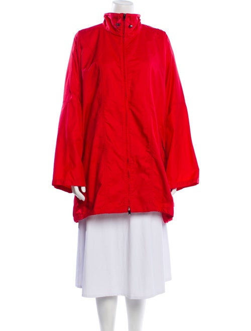 The Row Dune Oversized Nylon Faux Fur Jacket