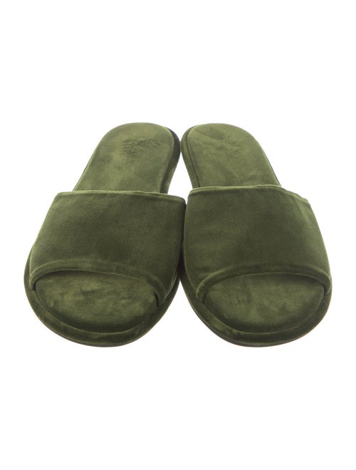 The Row Velvet Flats