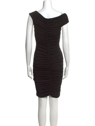 The Row V-Neck Mini Dress