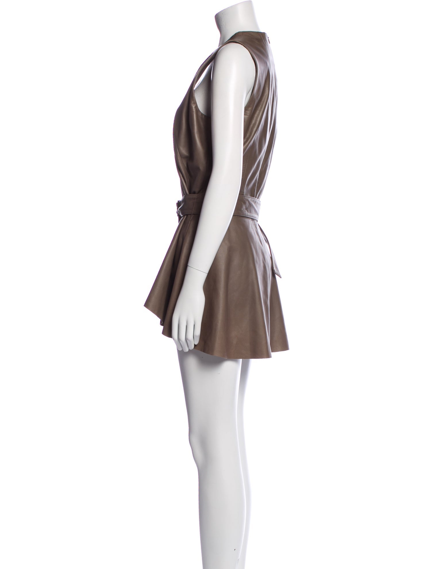 The Row Silk Mini Dress