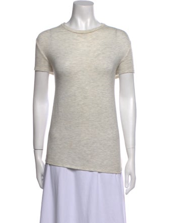 The Row Cashmere Crew Neck T-Shirt
