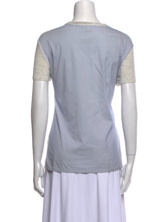 The Row Cashmere Crew Neck T-Shirt