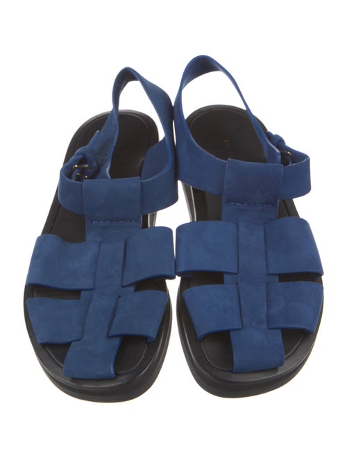 The Row Fisherman Suede Slingback Sandals