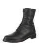 The Row Fara Leather Combat Boots