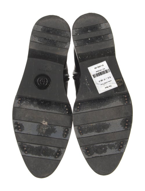 The Row Fara Leather Combat Boots