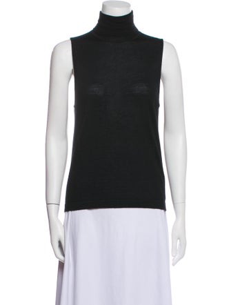 The Row Cashmere Turtleneck Top