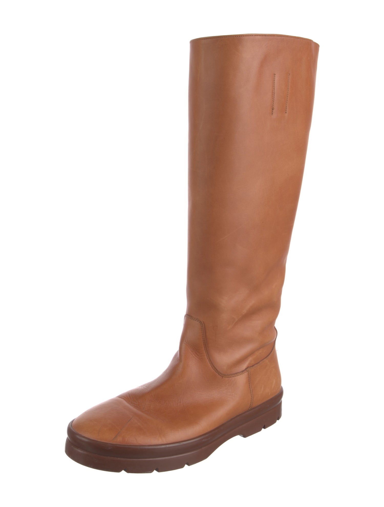 The Row Billie Calfskin Riding Boots