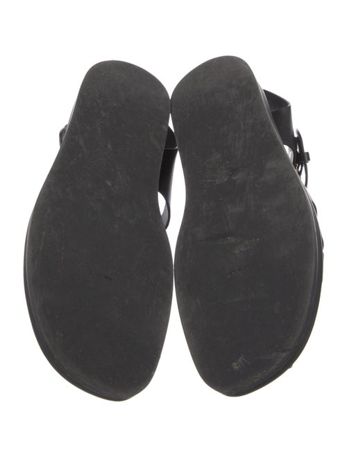 The Row Gaia Leather Slingback Flats