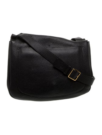 The Row Leather Mail Bag
