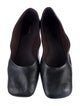 The Row Leather Ballet Flats