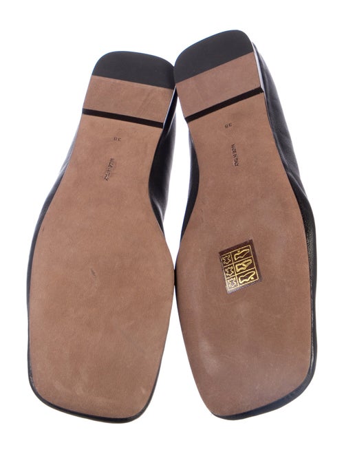 The Row Leather Ballet Flats