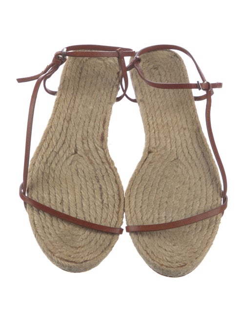 The Row Leather Slingback Sandals