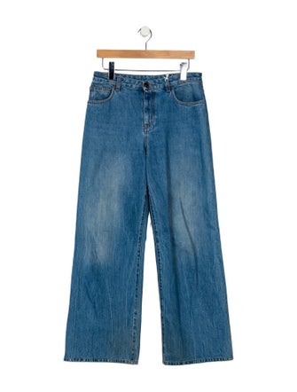 The Row High-Rise Wide Leg Jeans