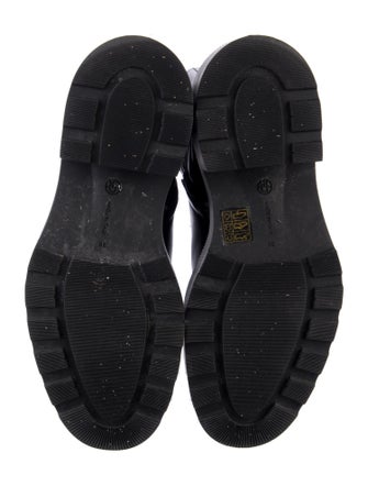 The Row Leather Combat Boots