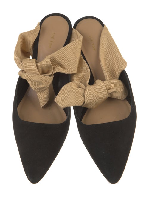 The Row Coco Suede Mules
