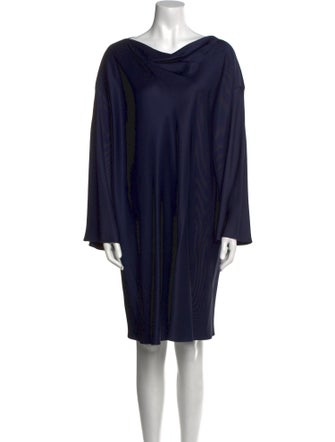 The Row Cowl Neck Mini Dress