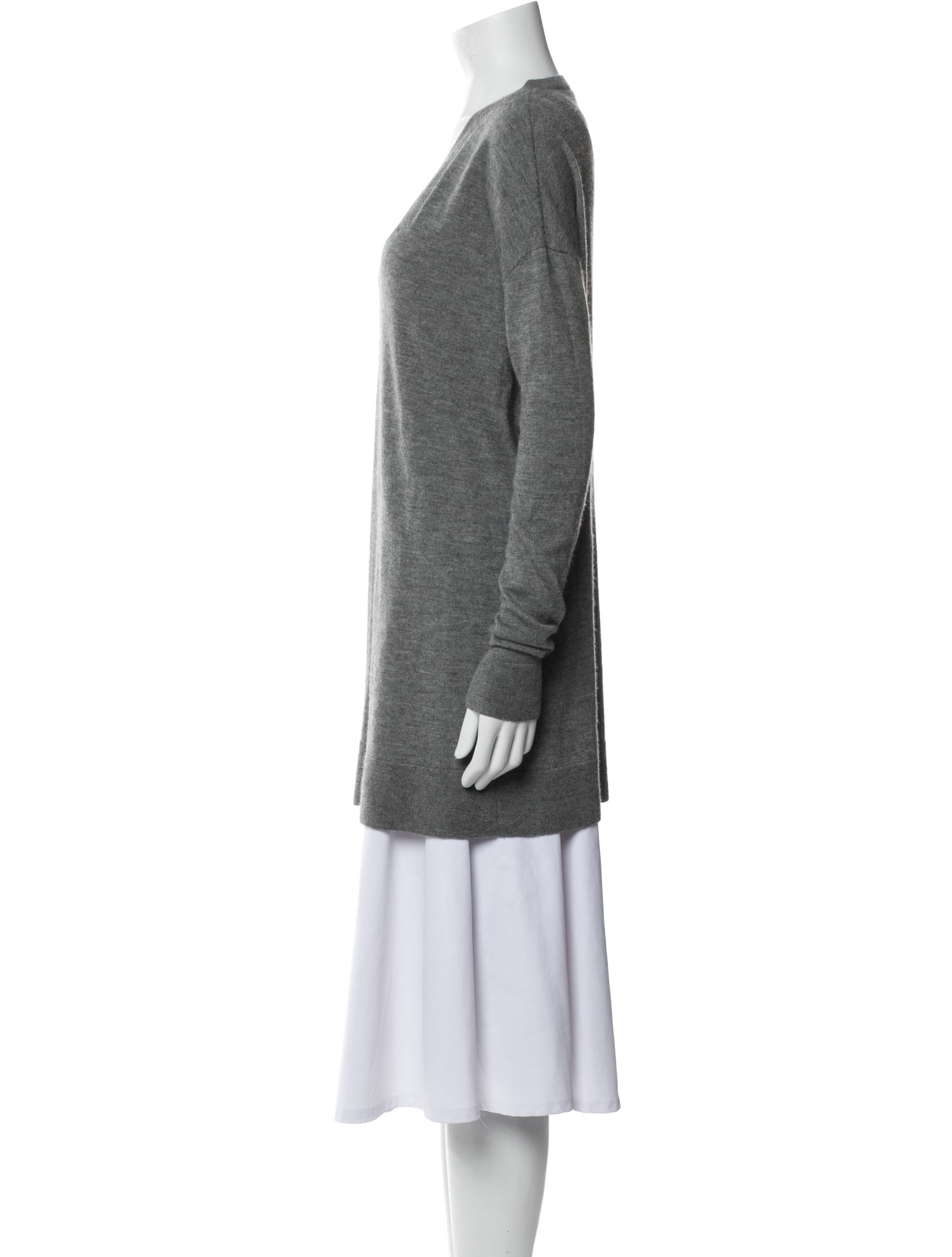 The Row Cashmere V-Neck Sweater