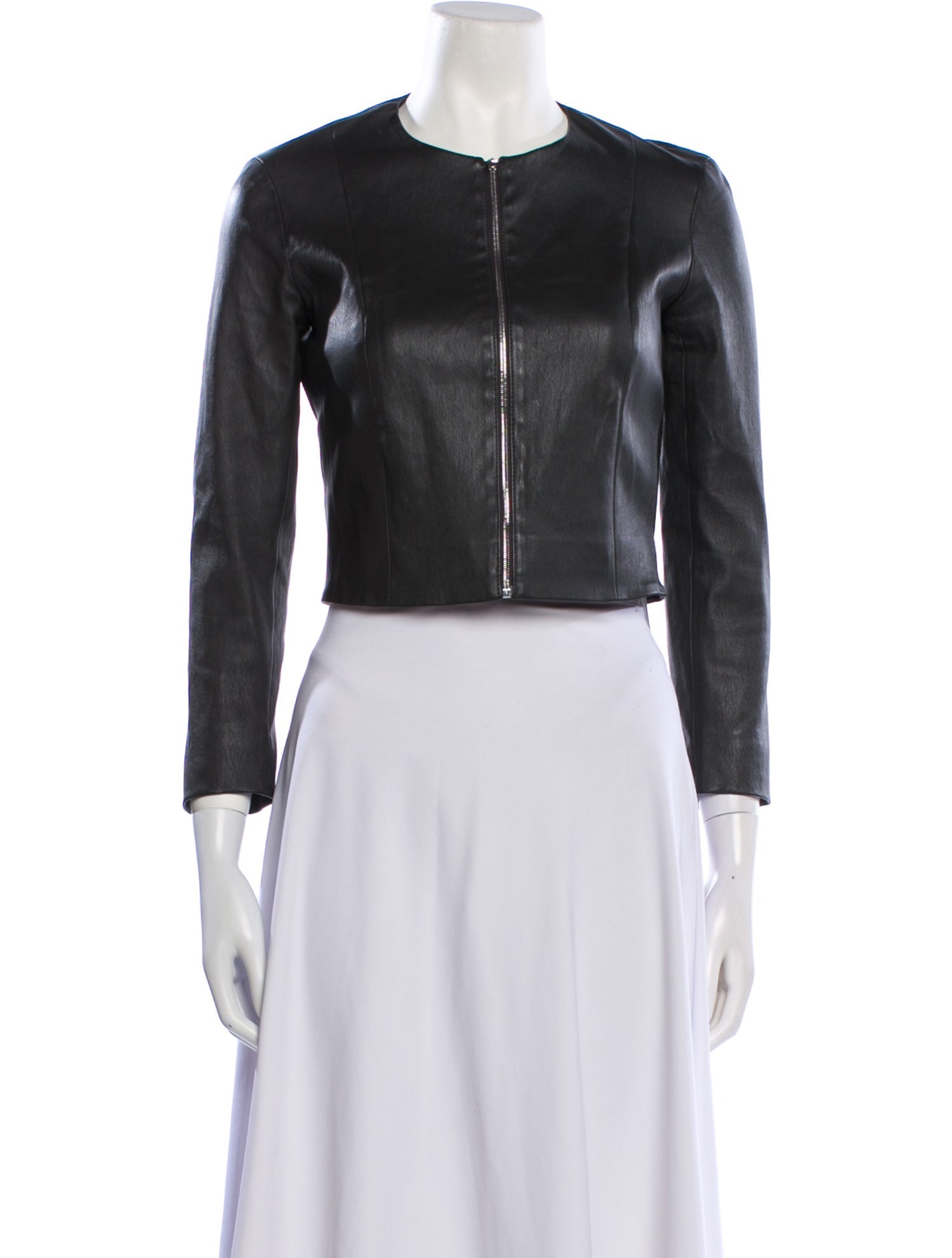 The Row Leather Biker Jacket