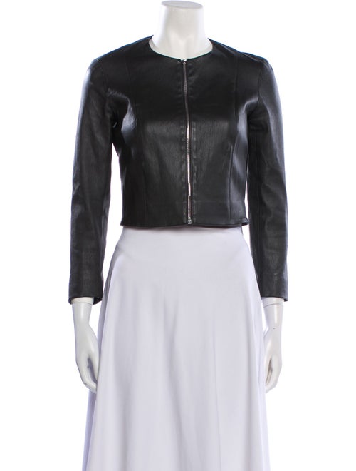 The Row Leather Biker Jacket