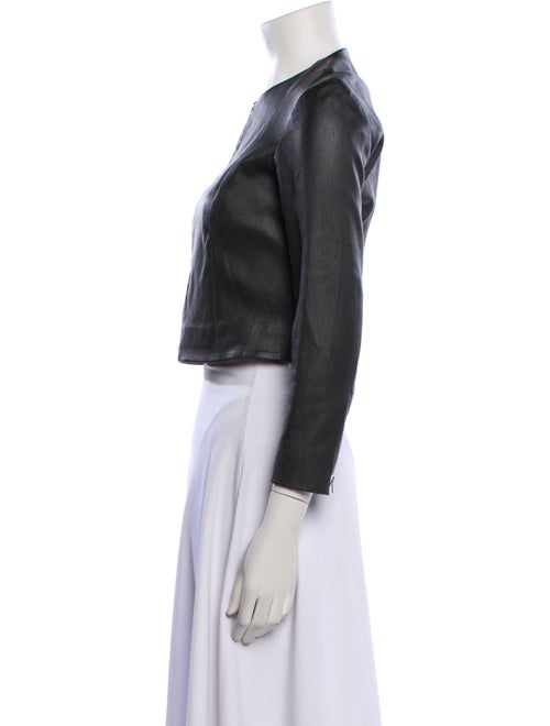 The Row Leather Biker Jacket