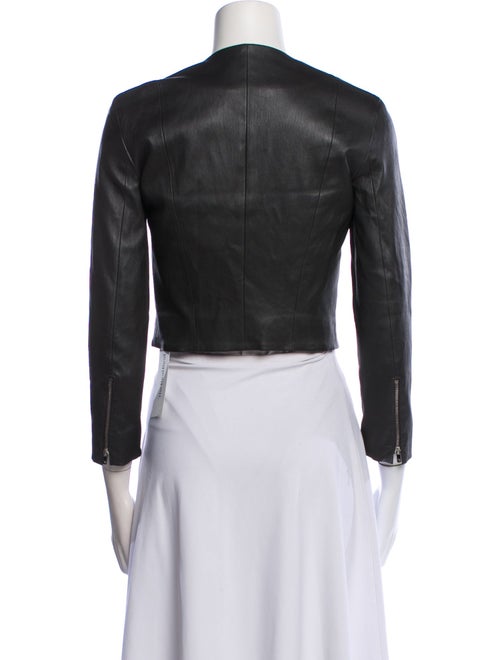 The Row Leather Biker Jacket