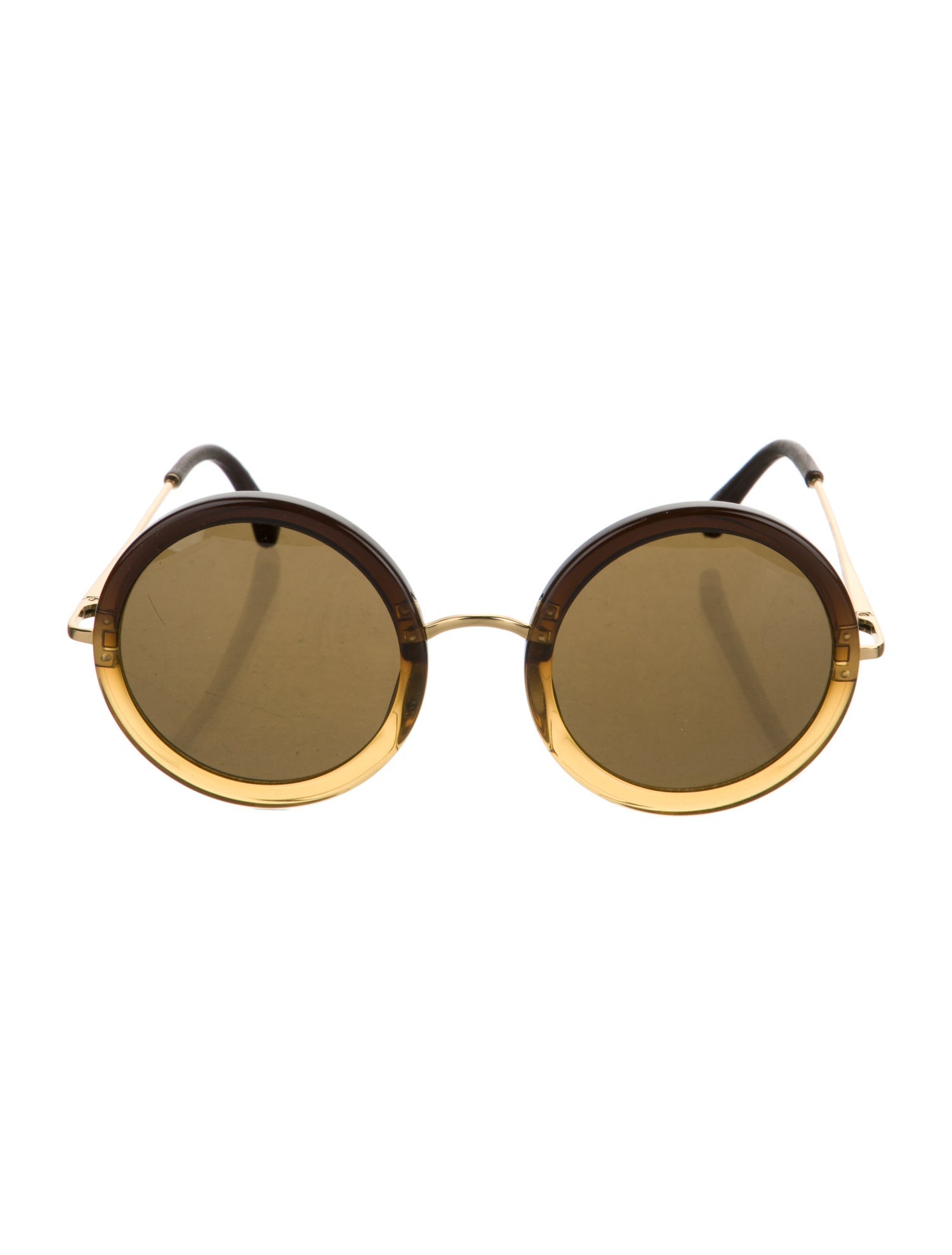 The Row Round Tinted Sunglasses