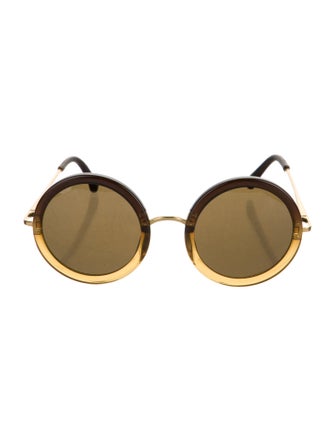 The Row Round Tinted Sunglasses
