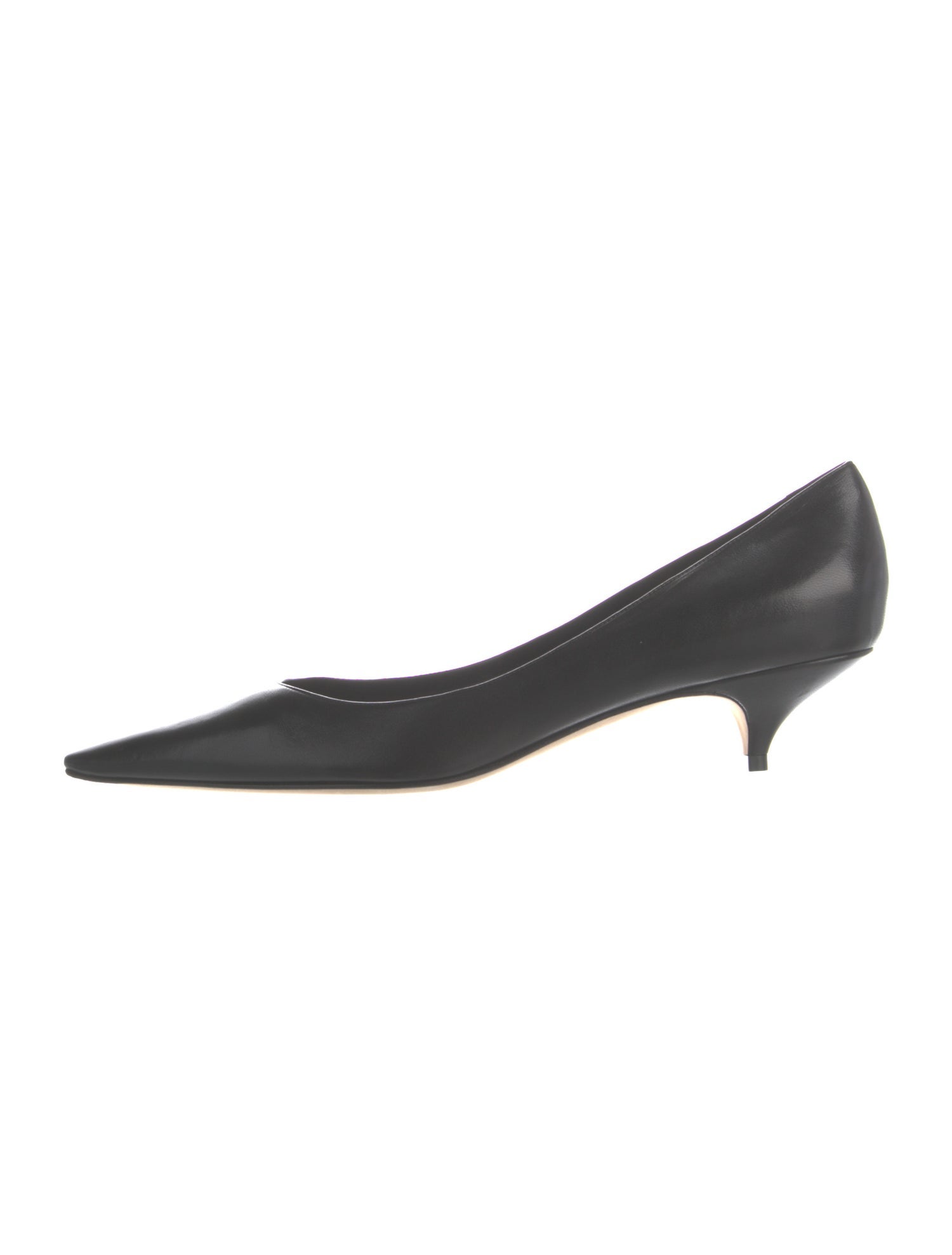 The Row Leather Pumps