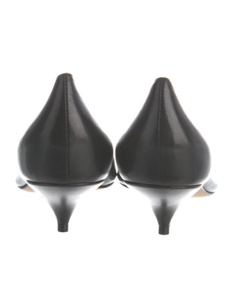 The Row Leather Pumps