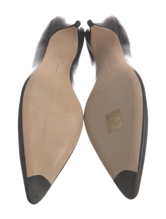 The Row Leather Pumps