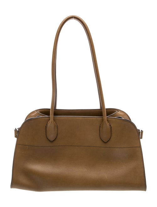 The Row Leather E/W Margaux Shoulder 12