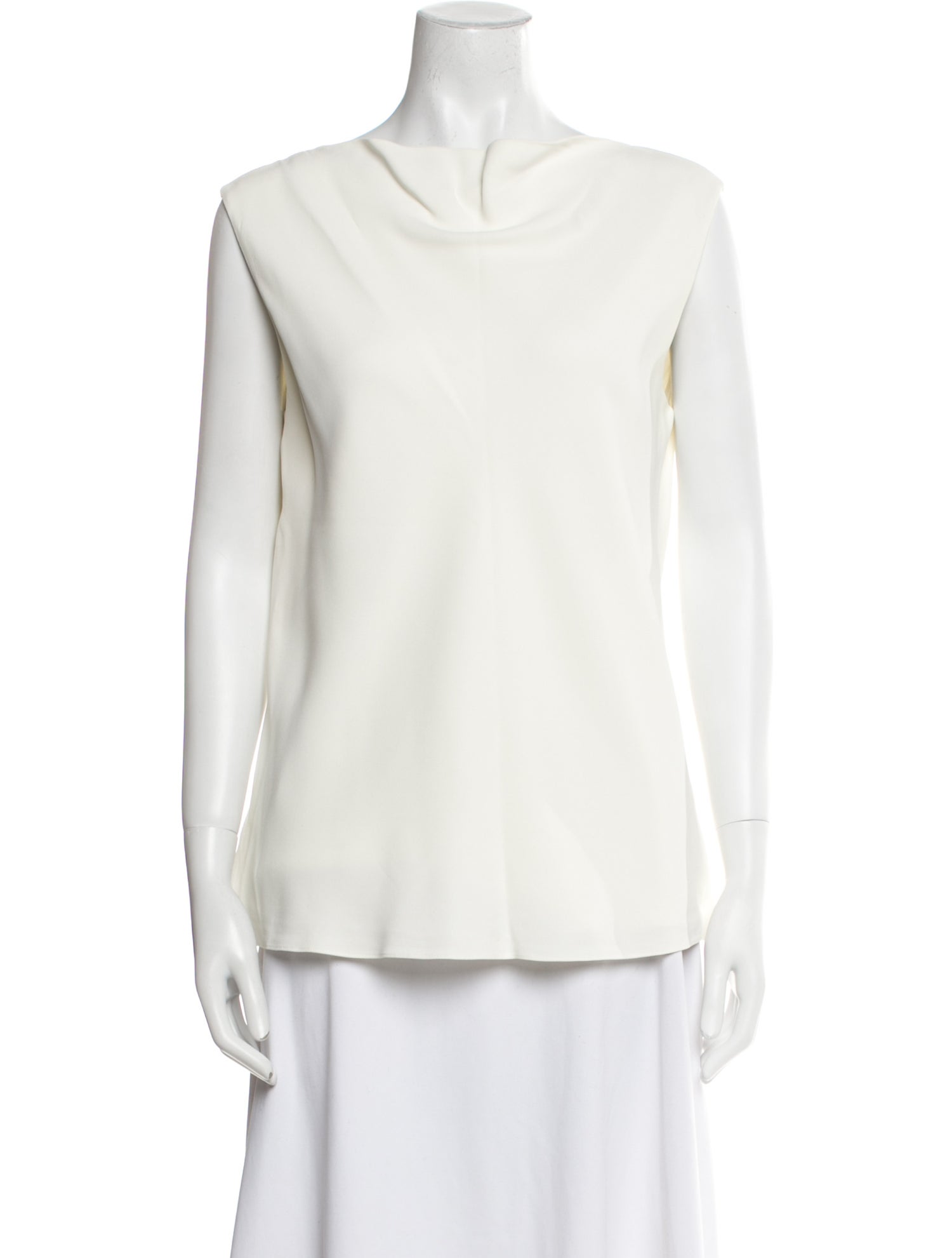 The Row Cowl Neck Sleeveless Top