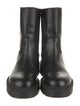 The Row Nobilis Leather Moto Boots