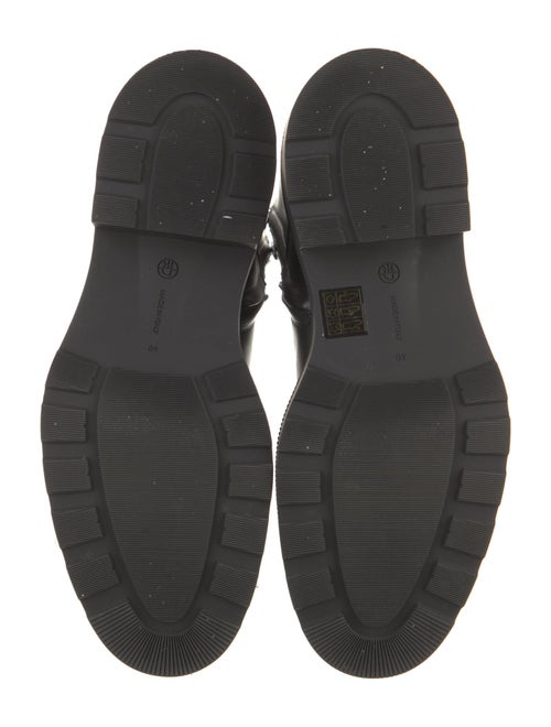 The Row Nobilis Leather Moto Boots