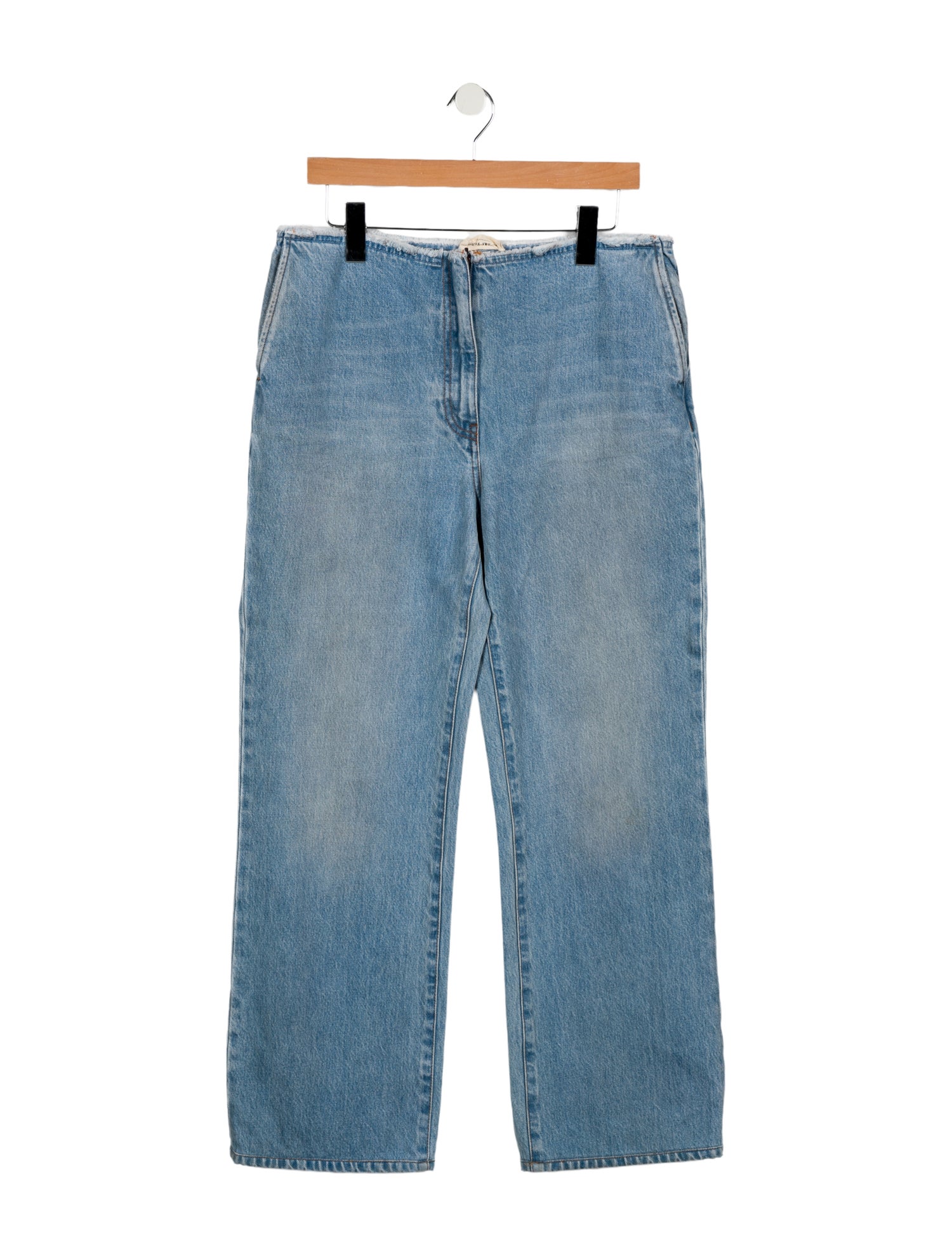 The Row High-Rise Wide Leg Jeans